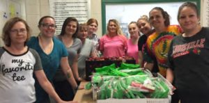 Dismas Charities St. Ann Residents Create Blankets For Louisville